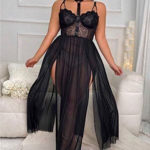 Black Choker Gown : SOLD OUT